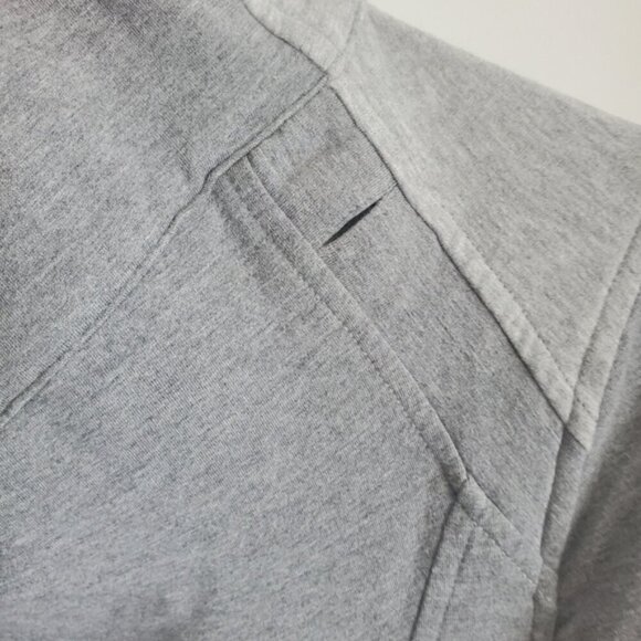 Lululemon Coast Wrap Heathered Mod Medium Grey Size 4 - Picture 10 of 15